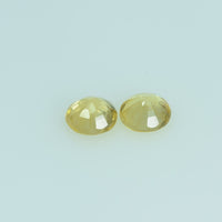 3.5 mm Natural Yellow Sapphire Loose Gemstone Round Cut - Thai Gems Export Ltd.