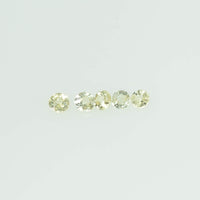 1.4-1.7 mm lot Natural Yellow Sapphire Loose Gemstone Round Cut