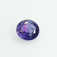 1.10 cts Natural Fancy Bi-Color Sapphire Loose Gemstone oval Cut