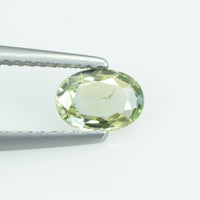 0.79 cts Natural Yellow Sapphire Loose Gemstone Oval Cut