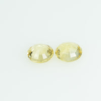 3.7 mm Natural Yellow Sapphire Loose Gemstone Round Cut