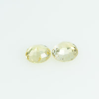 3.7 mm Natural Yellow Sapphire Loose Gemstone Round Cut