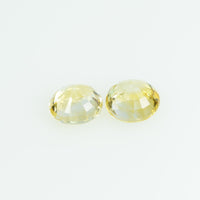 3.8 mm Natural Yellow Sapphire Loose Gemstone Round Cut