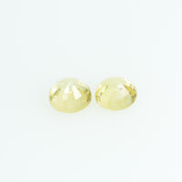 3.5 mm Natural Yellow Sapphire Loose Gemstone Round Cut