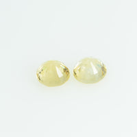 3.5 mm Natural Yellow Sapphire Loose Gemstone Round Cut
