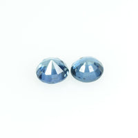3.3 mm Natural Blue Sapphire Loose Gemstone Round Cut
