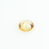 0.45 Cts Natural Yellow Sapphire Loose Gemstone Round Cut