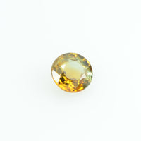 0.41 Cts Natural Yellow Sapphire Loose Gemstone Round Cut - Thai Gems Export Ltd.