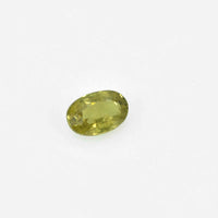 0.45 Cts Natural Yellow Sapphire Loose Gemstone Oval Cut