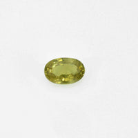 0.45 Cts Natural Yellow Sapphire Loose Gemstone Oval Cut
