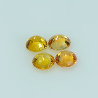 4.0 mm Natural Yellow Sapphire Loose Gemstone Round Cut
