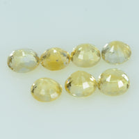 4.0 mm Natural Yellow Sapphire Loose Gemstone Round Cut