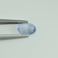 0.67 cts Natural Blue Sapphire Loose Gemstone Oval Cut