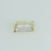 0.72 Cts Natural Yellow Sapphire Loose Gemstone Baguette Cut