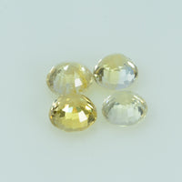 4.5 mm Natural Yellow Sapphire Loose Gemstone Round Cut