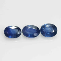 8x6 MM Natural Blue Sapphire Loose Gemstone Oval Cut
