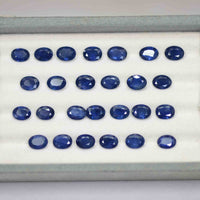 8x6 MM Natural Blue Sapphire Loose Gemstone Oval Cut