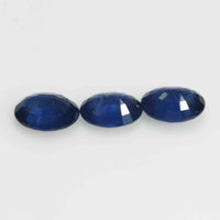 7x5 MM Natural Blue Sapphire Loose Gemstone Oval Cut