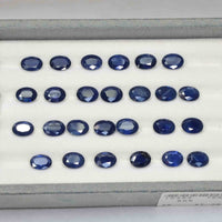 8x6 MM Natural Blue Sapphire Loose Gemstone Oval Cut