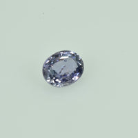 0.67 cts Natural Purple Sapphire Loose Gemstone Oval Cut