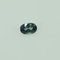 0.78 cts Natural Blue Green Teal Sapphire Loose Gemstone Oval Cut