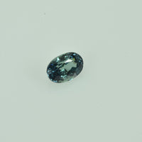 0.78 cts Natural Blue Green Teal Sapphire Loose Gemstone Oval Cut