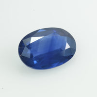 2.08 cts Natural Blue Sapphire Loose Gemstone Oval Cut