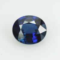 2.65 cts Natural Blue Sapphire Loose Gemstone Oval Cut