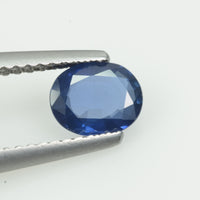0.77 cts Natural Blue Sapphire Loose Gemstone Oval Cut