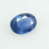 1.02 Cts Natural Blue Sapphire Loose Gemstone Oval Cut