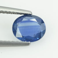 1.23 Cts Natural Blue Sapphire Loose Gemstone Oval Cut