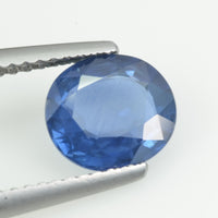 1.67 Cts Natural Blue Sapphire Loose Gemstone Oval Cut