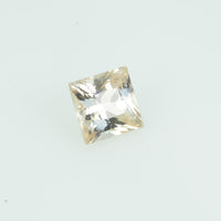 0.46 Cts Natural Yellow Sapphire Loose Gemstone Princess Cut
