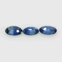 8x4 MM Natural Blue Sapphire Loose Gemstone Oval Cut