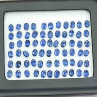 8x4 MM Natural Blue Sapphire Loose Gemstone Oval Cut
