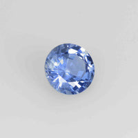 0.66 Cts Natural Blue Sapphire Loose Gemstone Round Cut