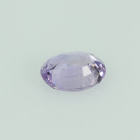 0.45 Cts Natural Lavender Sapphire Loose Gemstone Oval Cut