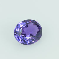 0.59 Cts Natural Lavender Sapphire Loose Gemstone Oval Cut