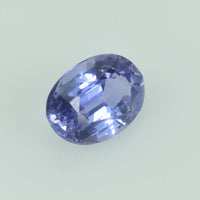0.67 Cts Natural Lavender Sapphire Loose Gemstone Oval Cut