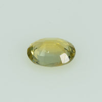 0.39 Cts Natural Yellow Sapphire Loose Gemstone Oval Cut