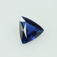 0.42 Cts Natural Blue Sapphire Loose Gemstone Trillion Cut