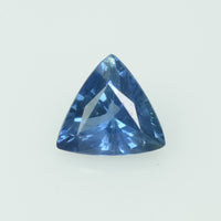 0.44 Cts Natural Blue Sapphire Loose Gemstone Trillion Cut