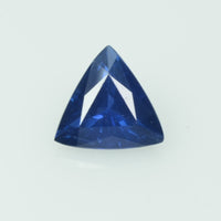 0.45 Cts Natural Blue Sapphire Loose Gemstone Trillion Cut