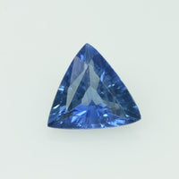 0.45 Cts Natural Blue Sapphire Loose Gemstone Trillion Cut