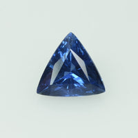 0.46 Cts Natural Blue Sapphire Loose Gemstone Trillion Cut