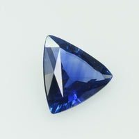 0.52 Cts Natural Blue Sapphire Loose Gemstone Trillion Cut