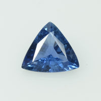 0.52 Cts Natural Blue Sapphire Loose Gemstone Trillion Cut