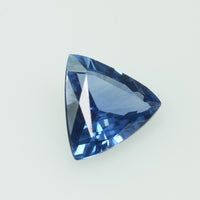 0.52 Cts Natural Blue Sapphire Loose Gemstone Trillion Cut