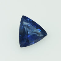 0.53 Cts Natural Blue Sapphire Loose Gemstone Trillion Cut