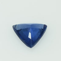 0.59 Cts Natural Blue Sapphire Loose Gemstone Trillion Cut